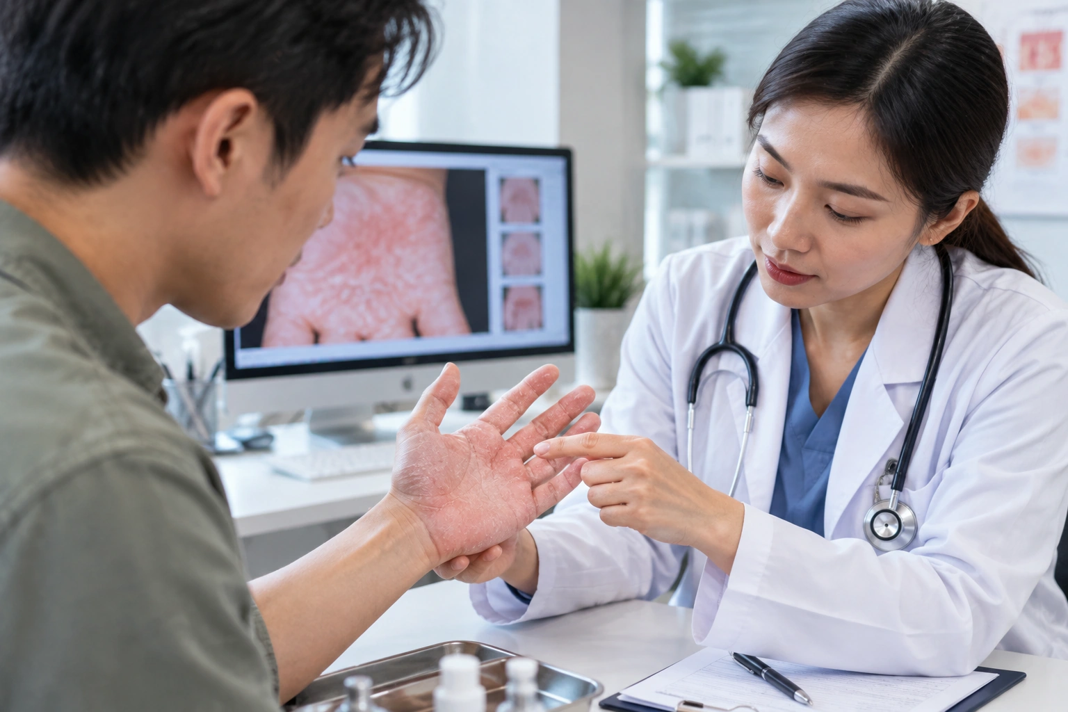 Dyshidrotic Eczema (Pompholyx)